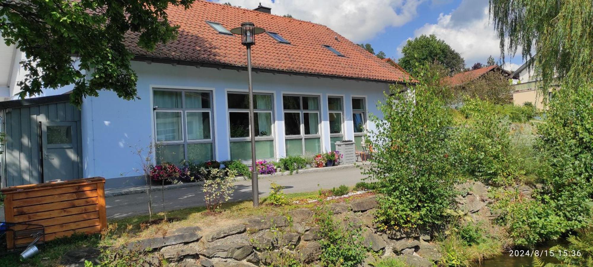 Ferienhaus Am Bach Achslach Exterior foto
